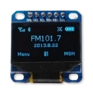 Display Blue OLED 1.3 I2C SH1106 ARDUINO