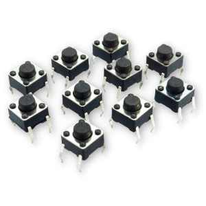 Tact switch microswitch 5mm 10 pcs
