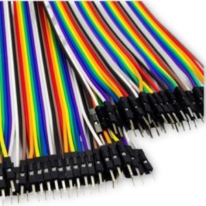 Jumper wires 40 pcs 10 cm Male-Male Arduino Raspberry GPIO