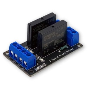 OMRON 5V Low Trig 2-channel SSR Relay Module