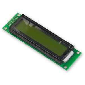 LCD Yellow Display 2002 2x20 5V HD44780