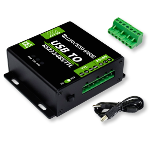 CH343G industrial converter with isolation USB RS232 RS485 UART TTL 3.3V 5V