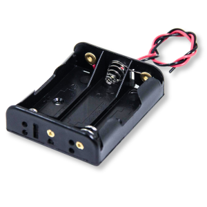 Battery basket 3xAA R6 flat with 15cm cables without lid 4.5V for RC