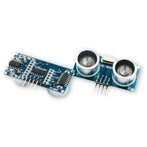 HC-SR04 ultrasonic distance sensor module, up to 2 m range, 5 V meter for Arduino