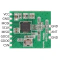 Moduł radiowy CC1101 868 MHz RS-232 SPI do komunik (4)