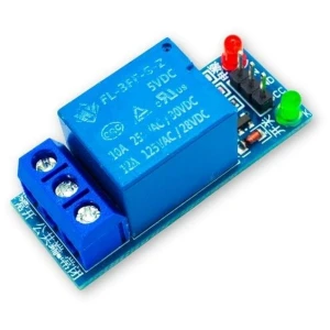1-channel 5V 10A relay module, low-level (0V) triggered, for Arduino