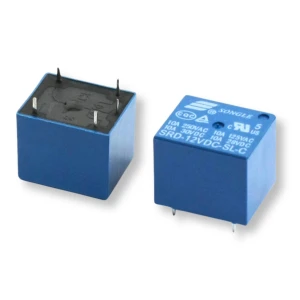 SONGLE SRD-12VDC-SL-C relay 240V 10A, 12V DC actuated, NC/NO contact