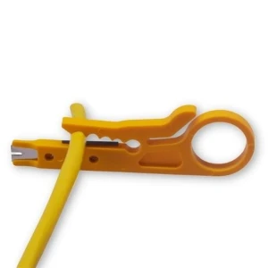Pocket UTP/STP insulation stripper knife + pocket KRONE-type LSA punch-down tool