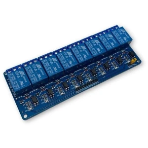 8-channel 5V 10A relay module low-level triggered 0V for Arduino