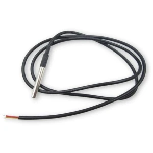 DS18B20 waterproof temperature sensor, metal probe - 1 m cable