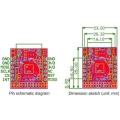 Moduł sieciowy Ethernet Wiznet W5500 RJ-45 WoL SPI (3)