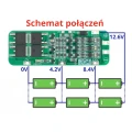 Balanser BMS 3S 20A - 12.6 V Ładowarka ogniw Li-Io (3)