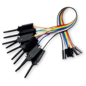 Logic analyzer hook clips for Saleae-hook wire leads, 10 pcs