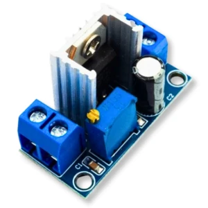 LM317 module adjustable voltage regulator power supply 1.5A 37V + heatsink