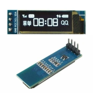 White 0.91 OLED I2C 3-5V LCD 128×32 bright display for Arduino Raspberry