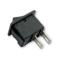 Przełącznik kołyskowy KCD11 Mini 3A 250V czarny ON (2)