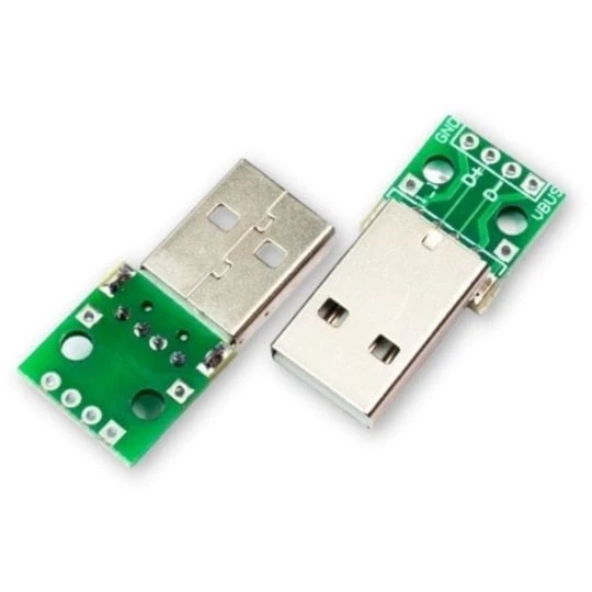 Adapter przejściówka gniazdo USB typ A 4 Pin PCB z (1)