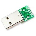 Adapter przejściówka gniazdo USB typ A 4 Pin PCB z (3)