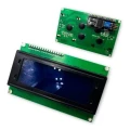 Niebieski wyświetlacz LCD 2004 20x4 HD44780 konwer (1)