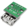 Adapter przejściówka gniazdo USB typ A 4 Pin PCB z (3)