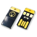 Mini Lampka na USB typu A 3 mocne diody LED na pre (1)