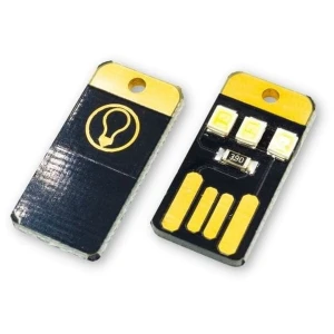 Mini USB Type-A Lamp 3 powerful LEDs for gift keychain gadget