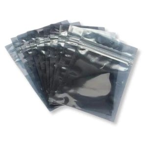 Antistatic Bags 10pcs ESD 10x15cm Metallicized Zip-Lock Bags