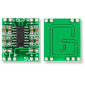 Audio amplifier 2x3W 5V class D 2.1 stereo 20-20 kHz speaker module