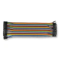 Przewody kable 40 szt DŁUGIE 40 cm zworki Żeńsko - (1)