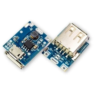 Li-Ion battery charger with Step-Up 5V converter - voltage boost