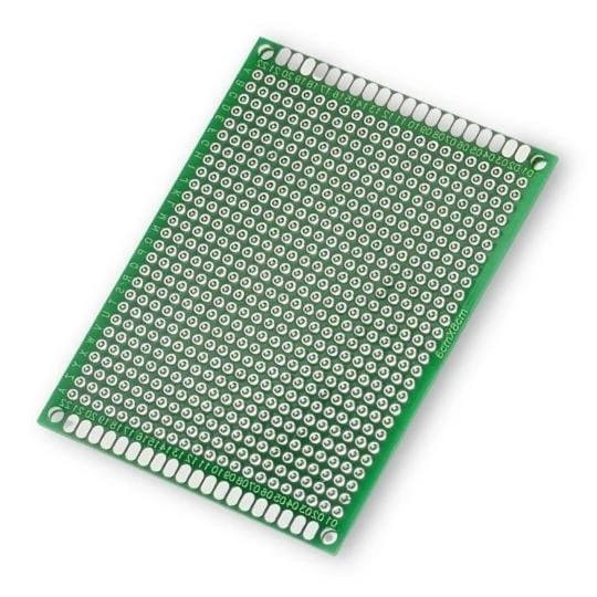 Płytka PCB prototypowa 6x8 cm dwustronna 594 otwor (1)