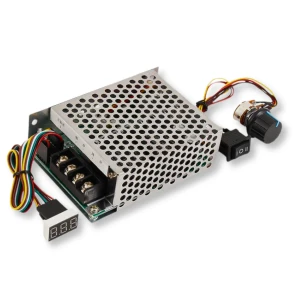 PWM motor speed controller 10-50V 40A with display and switch