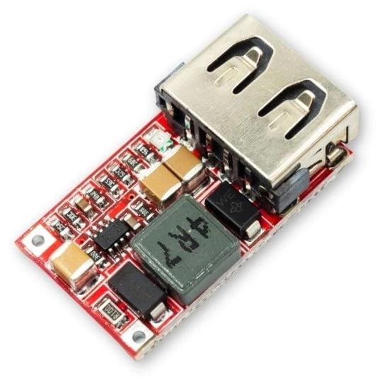 Przetwornica USB 5V DC-DC Step-Down 12-24V 3A obni (1)