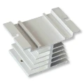 Aluminiowy radiator do przekaźników SSR 40A półprz (2)