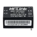 HLK-PM03 AC-DC Modular Power Supply 240V - 3.3V 3W 0.9A PCB Mount Converter