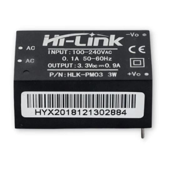 HLK-PM03 Zasilacz AC-DC modułowy 240V - 3.3V 3W 0. (1)