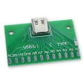 Adapter przejściówka gniazdo USB typ C 3.1 24 Pin  (2)