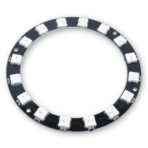 LED module, 16 WS2812 5050 LEDs, luminous ring RING - 5 V, 68 mm, for Arduino