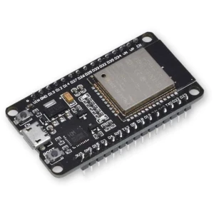 ESP32S CH9102X microcontroller, Wi-Fi, Bluetooth, 30× GPIO, 3× UART, 3× SPI, 2× I2C