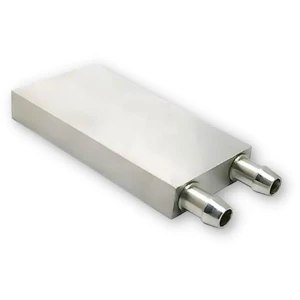 Aluminum Peltier Radiator 40x80 mm Water Block CPU Water Cooler Peltier 8 mm