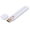 Mini lampka latarka USB mocna do powerbanka 8x LED (2)