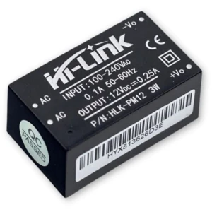 HLK-PM12 Power Supply 240V - 12V 3W 0.25A Converter