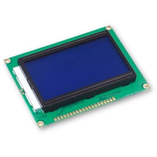 Niebieski wyświetlacz LCD 12864 128x64 ST7920 5V d (1)