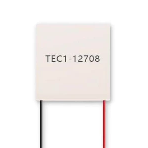 Peltier cell 12V/8A TEC1-12708 80W 40x40 mm CPU refrigerator cooling