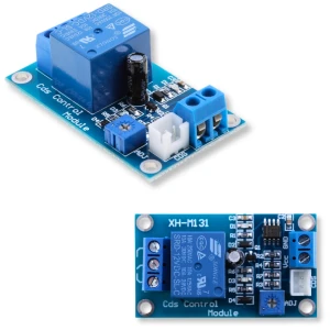 12V DC relay with photoresistor dusk sensor, adjustable 250V/10A