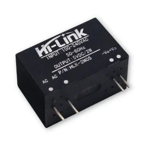 HLK-2M05 Modular AC-DC power supply 240V - 5V 2W 0.4A PCB-mount converter