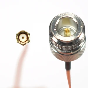 RF pigtail N female to SMA-RP male RG316 50 Ohm 20 cm antenna adapter cable