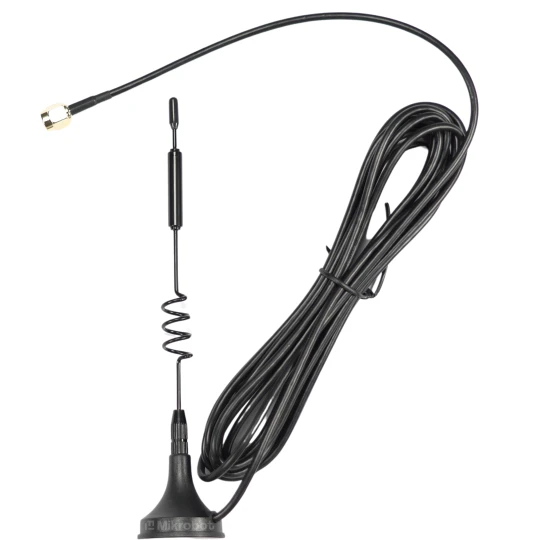 Zdjęcie produktu Antena LoRaWAN 433/470 MHz 5dBi SMA męskie magnet. kabel 3m IP65 zewnętrzna (1)