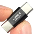 Zdjęcie produktu Przejściówka Adapter USB-C USB-C 100W PD Szybkie Ładowanie Dane Video Obraz (1)