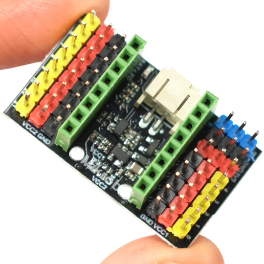 Zdjęcie produktu Adapter Goldpin do ESP32-C3 SuperMini płytka rozszerzeń breadboard GPIO (1)